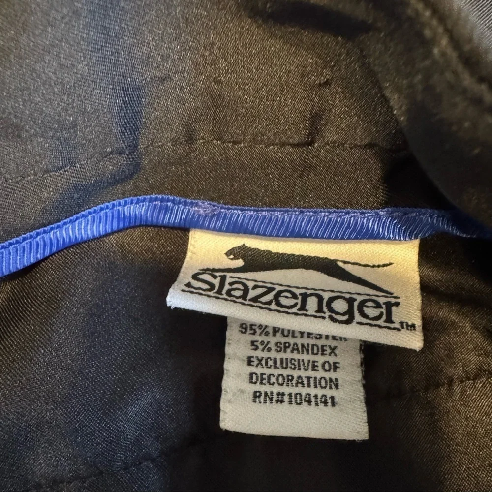 Slazenger Shorts Mens 32 Black Golf Performance Stretch Flat Front Casual